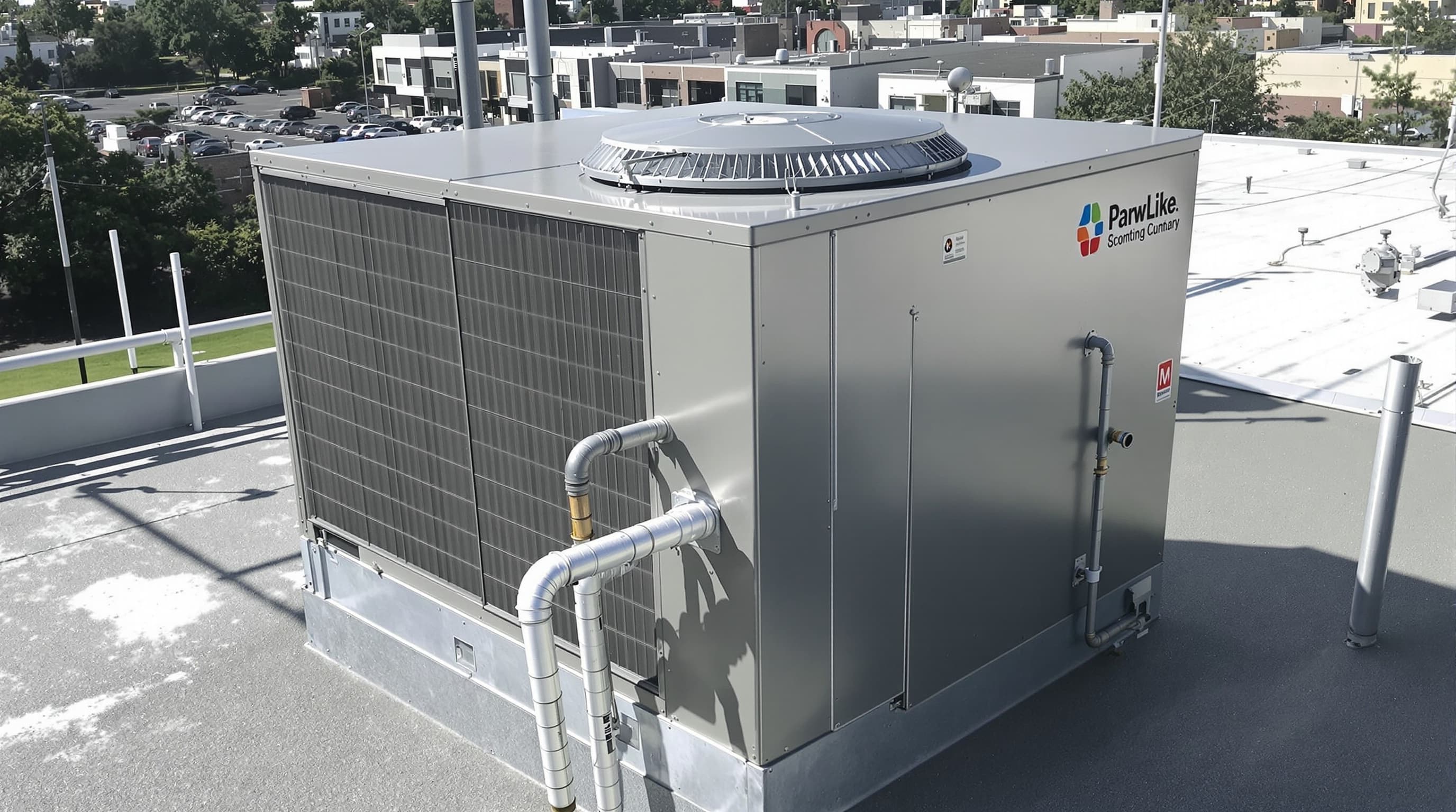 After: Commercial Rooftop Unit